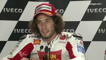 Marco Simoncelli interview after the Phillip Island