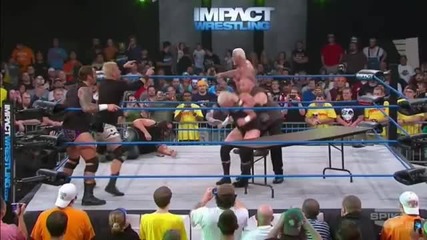 Bully Bomb through a Table