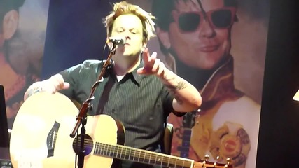 Bowling For Soup - Girl All The Bad Guys Want - Acoustic - Uk - 2011!