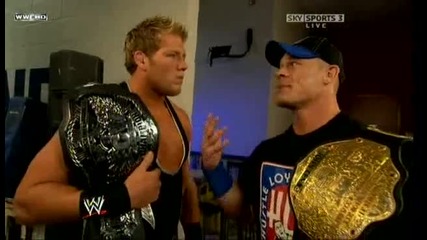 Swagger and Cena (backstage) 