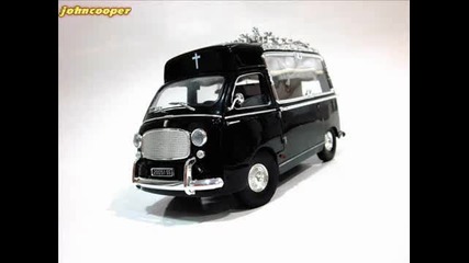 1:18 1962 Fiat 600 D Multipla Hearse Wagon