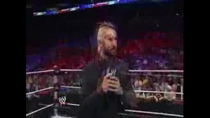 Seth Rollins обявява, че освен мач за титлата, ще има и мач за куфарчето - Wwe Main Event - 17/6/14