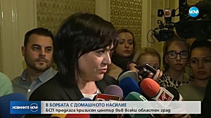 БСП иска Кризисен център за борба с домашното насилие