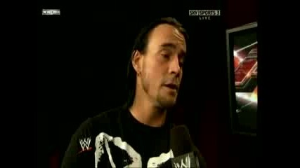 Wwe 05.01.09 Cm Punk Интервю