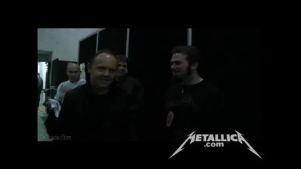 Metallica - Meet And Greet - Christchurch [september 22, 2010]