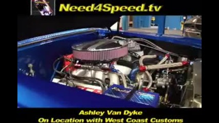 Need4speed.tv goes behind the scenes at "west Coast Customs" with Ashley Van Dyke 