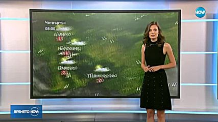 Прогноза за времето (23.08.2018 - обедна емисия)