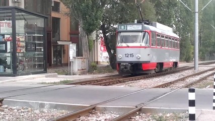 Новите трамваи в София Tatra Т4d-с (1/4)