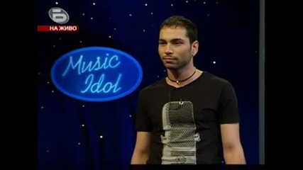 Music Idol 3 - Малки Концерти Пламен - Добро изпълнение на тази изключително трудна песен