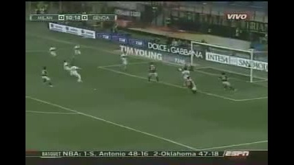 Милан 1:0 Дженоа (25-04-2012 г.)