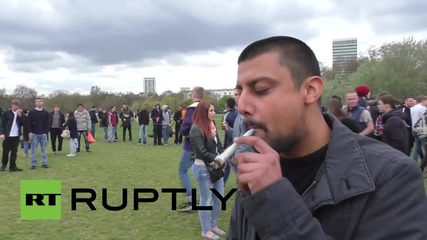 UK: Hyde Park 420 event fills the 'big smoke' with a fragrant smell