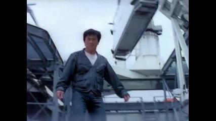 Джеки Чан - битката на покрива