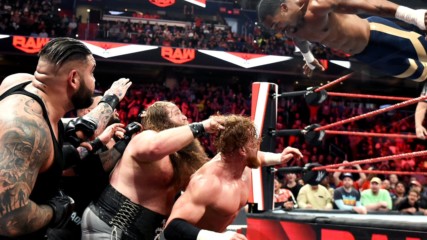 Viking Raiders & Street Profits vs. Rollins, Murphy & AOP: Raw, March 9, 2020