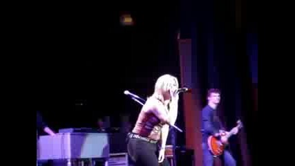 Kelly Clarkson How I Feel Live Wolverhampton Civic Hall March 2008 