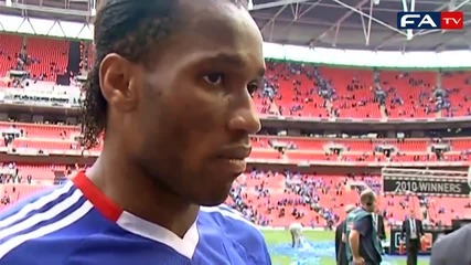 Didier Drogba on scoring the winner 