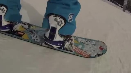Момче на 5 години сноубордист