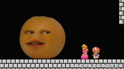 Annoying Orange Super Mario 