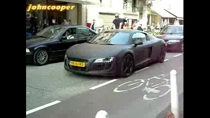 Матово черен Audi R8 Ppi