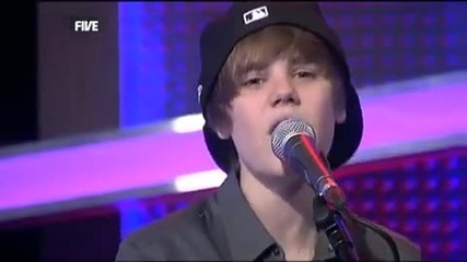 Justin Bieber - Baby Live in Studio 5 in Uk [19 03 2010]