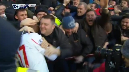 Ориги получи страстна целувка от фен на Ливърпул