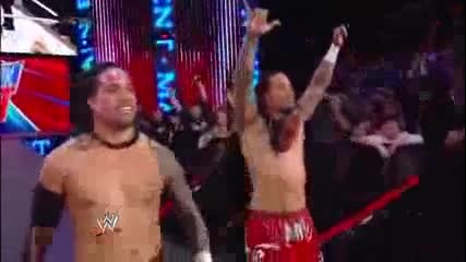 The Usos vs Los Matadores ( Wwe Tag Team Championship ) - Wwe Main Event 4/3/14