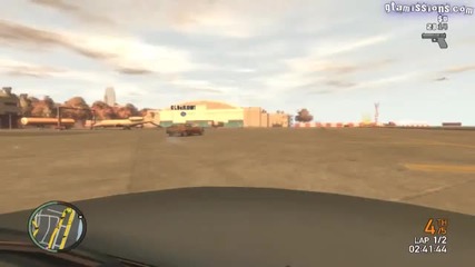 Gta Iv - Taxiing, First Person View - Online Race 