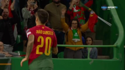 Кансело открива резултата