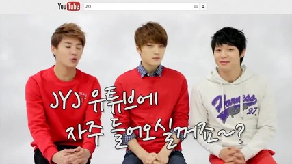 (бг субс) Jyj - Youtube official channel open