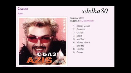 Албум микс на Азис 2001 - Сълзи