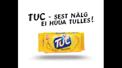 Реклама на Tuc от миналото лято във Верджиния