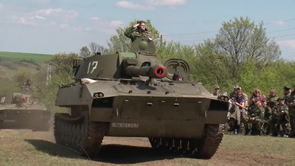 Българската Армия - Тренировка на Артилерията