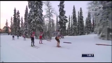 Ски-бягане - Световна купа Куусамо - Спринт Жени -29.11.2013 - 1 част