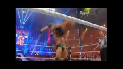 Wrestlemania 26 John Cena vs. Batista Highlights