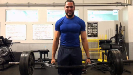 Cezar Bononi's impressive deadlift