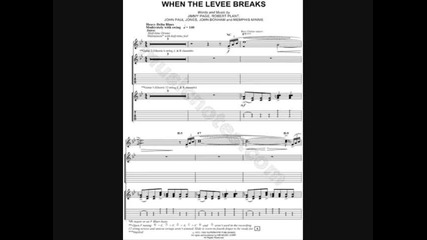 When The Levee Breaks Led Zeppelin +lyrics 