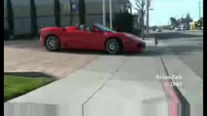 Ferrari F430 Spider Старт и ускорение