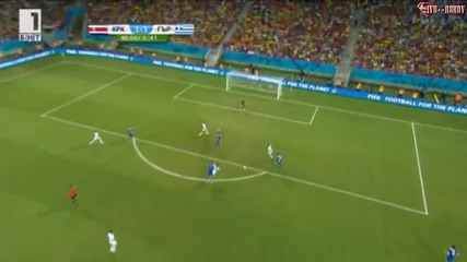 World Cup 2014 - Коста Рика - Гърция 1-1 / 6-4 след дузпи