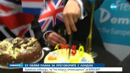 Европейският съюз обяви стратегията си по Brexit