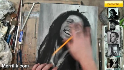 Как да нарисуваме Bob Marley стъпка по стъпка