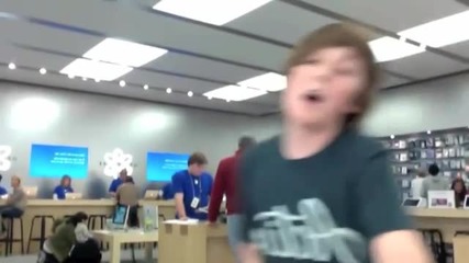 Apple Store Dance To Friday!