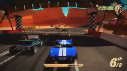E3 2010: Kinect - Joy Ride - Gameplay 