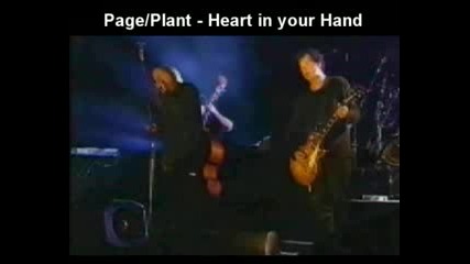 Jimmy Page and Robert Plant - Heart In Your Hand