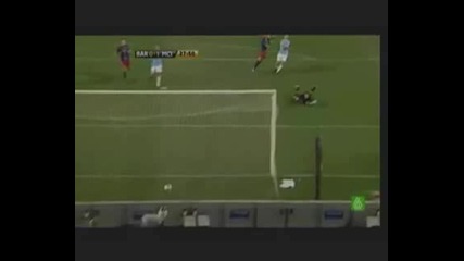 Барселона - Манчестър сити 0 - 1 гол на мартин петров