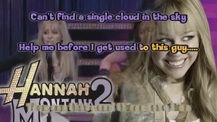 Hannah Montana-one In A Million (karaoke/instrumental)
