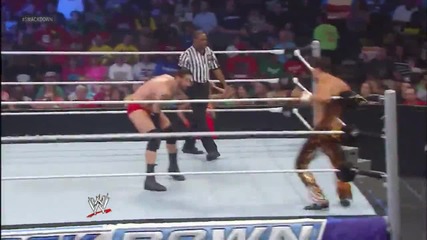 Fandango vs. Wade Barrett - Разбиване 12.7.2013г.
