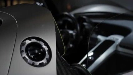 Porsche 918 Spyder в движение 