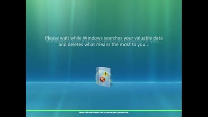 Windows Vista Installation (humoristic)
