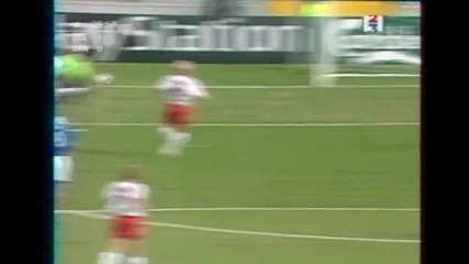 Uefa euro 2000 - Denmark vs France(pyrvo poluvreme)