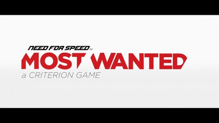 Need for Speed™ Most Wanted Announce Trailer -- Official E3 2012