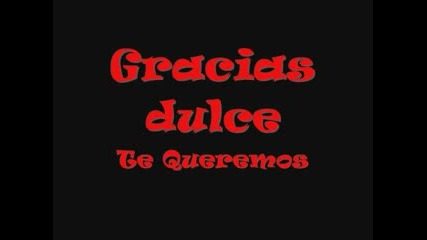 Saludo De Dulce